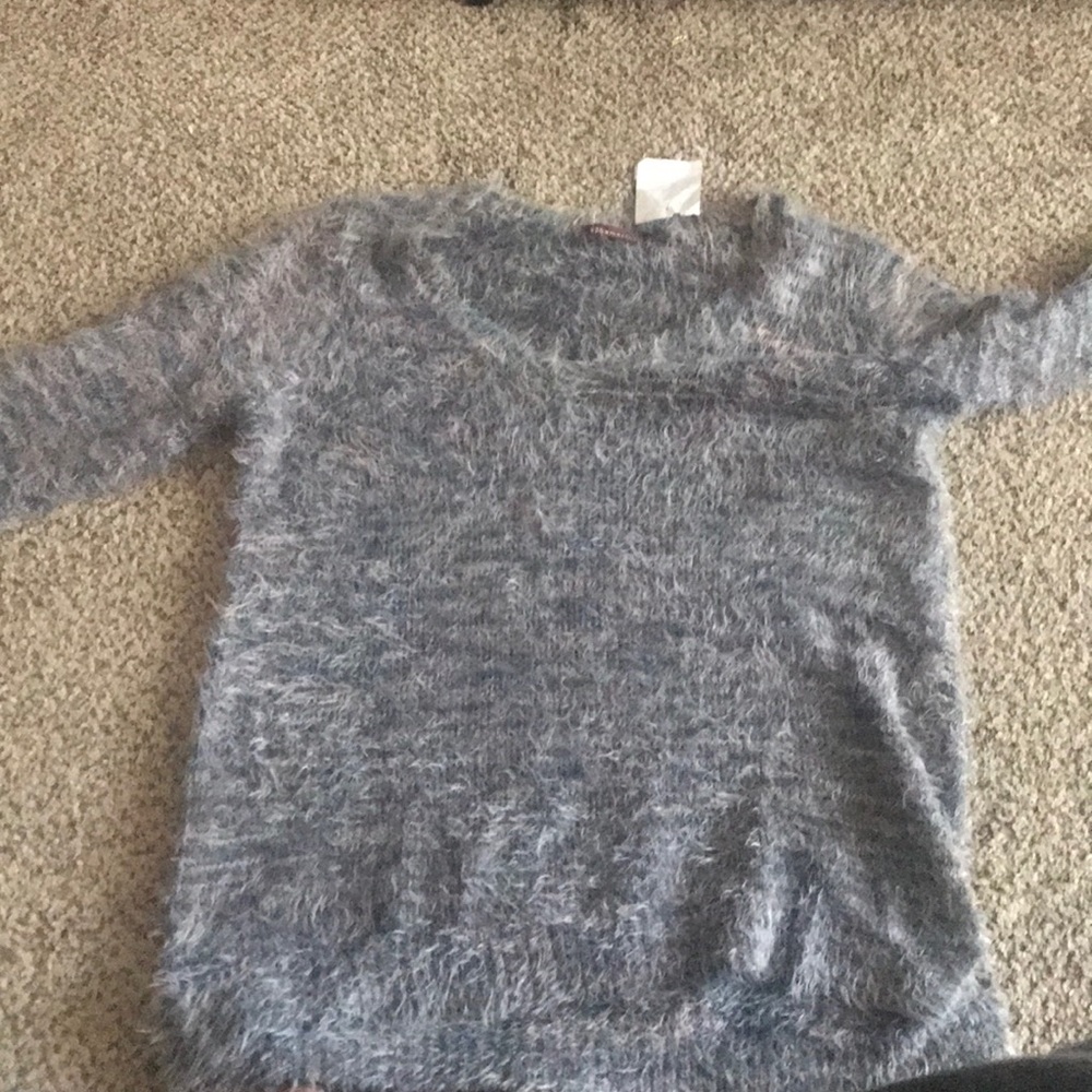 Comfy furry sweater, women’s size small.